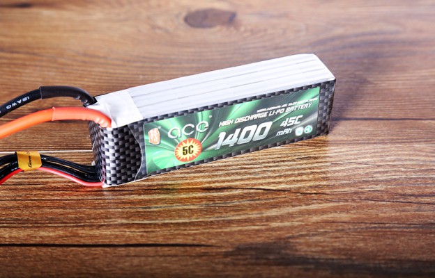 格氏ACE 1400mAh 45C 22.2V 航模電池