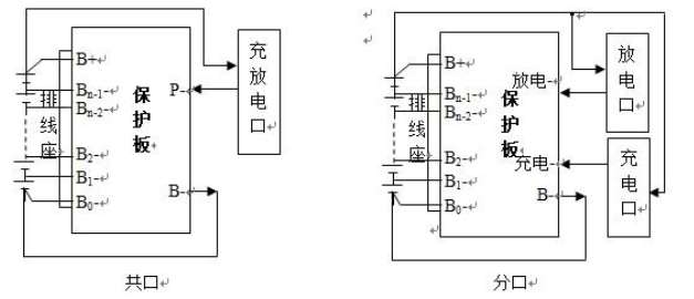 鋰電池保護板連接方法圖
