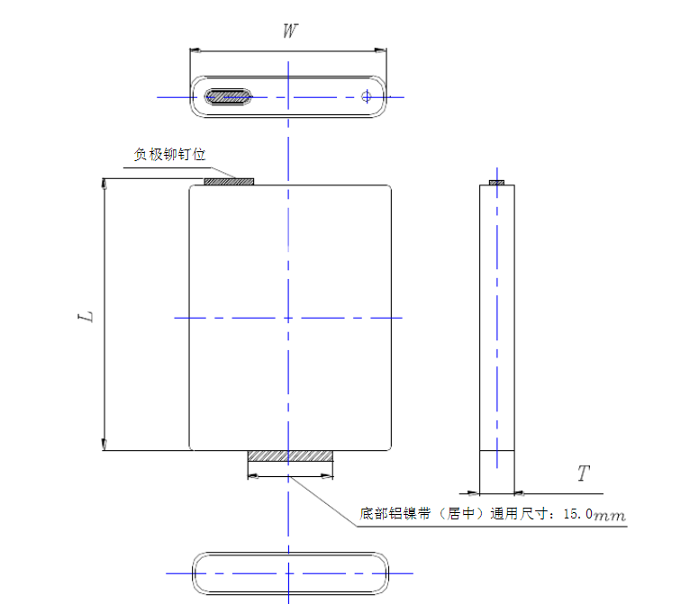 方形鋁殼磷酸鐵鋰電芯