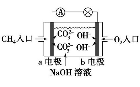 甲烷燃料電池反應(yīng)原理