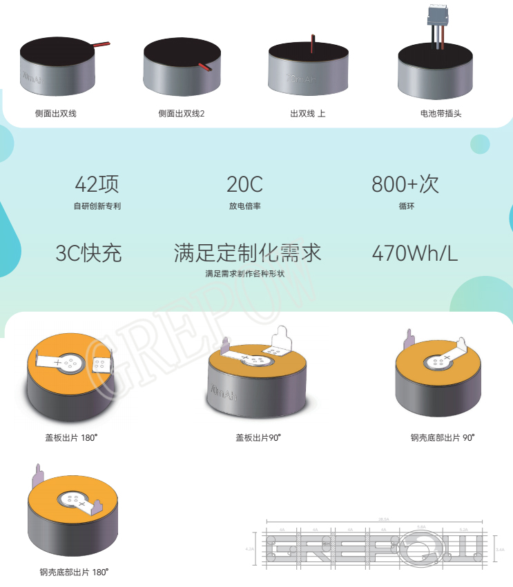 紐扣電池出線方案
