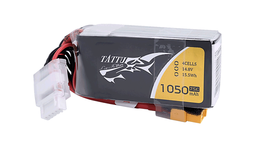 14.8Vfpv穿越機無人機電池 容量1050mAh 放電75C