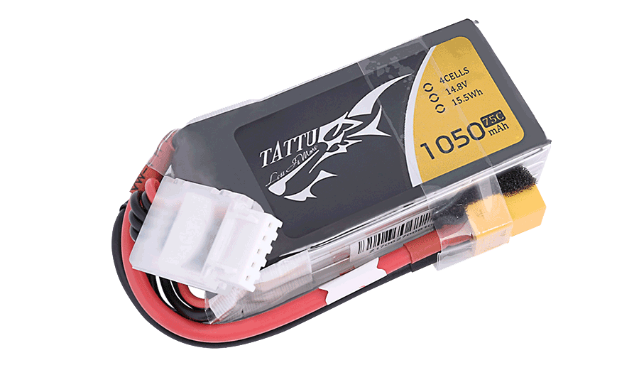 14.8Vfpv穿越機無人機電池 容量1050mAh 放電75C