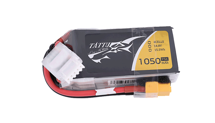 14.8Vfpv穿越機無人機電池 容量1050mAh 放電75C