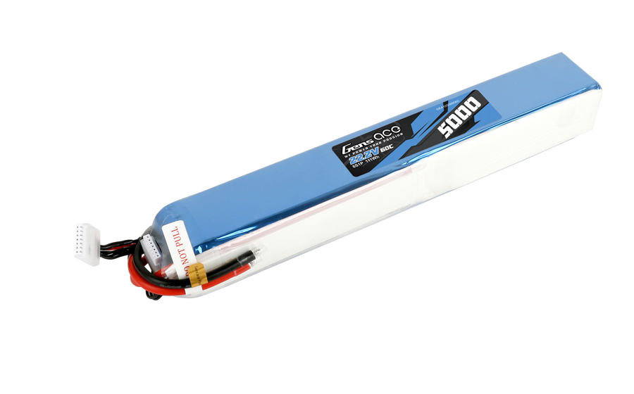 5000mAh44.4V電動(dòng)模型直升機(jī)電池12S1P_支持60C放電