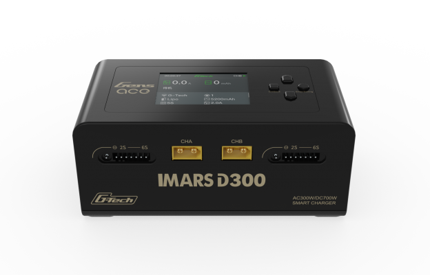 雙通道智能平衡充電器-格氏IMARS D300