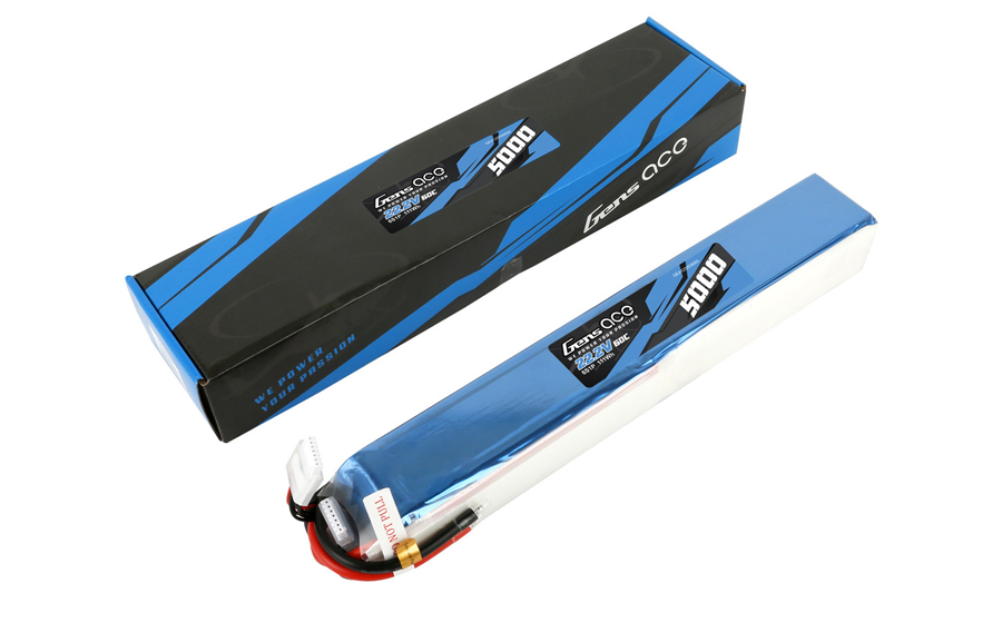 5000mAh44.4V電動(dòng)模型直升機(jī)電池12S1P_支持60C放電