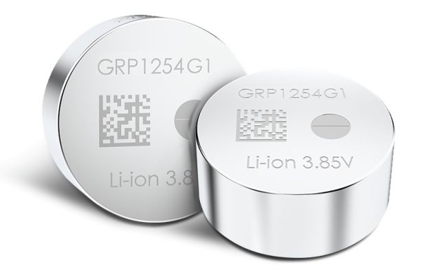 高壓3.85V大容量紐扣鋰電池GRP1254G1