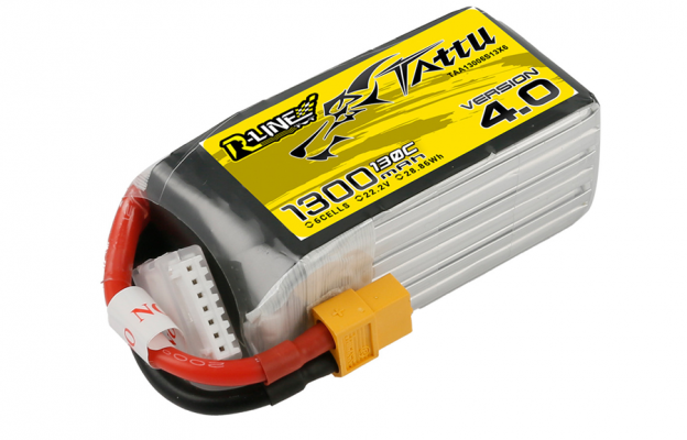 TATTU1300mah 130cfpv電池22.2V6S1P