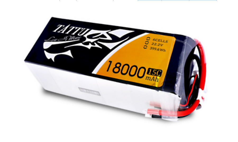 22.2V18000mAh無人機電池6S1P15C