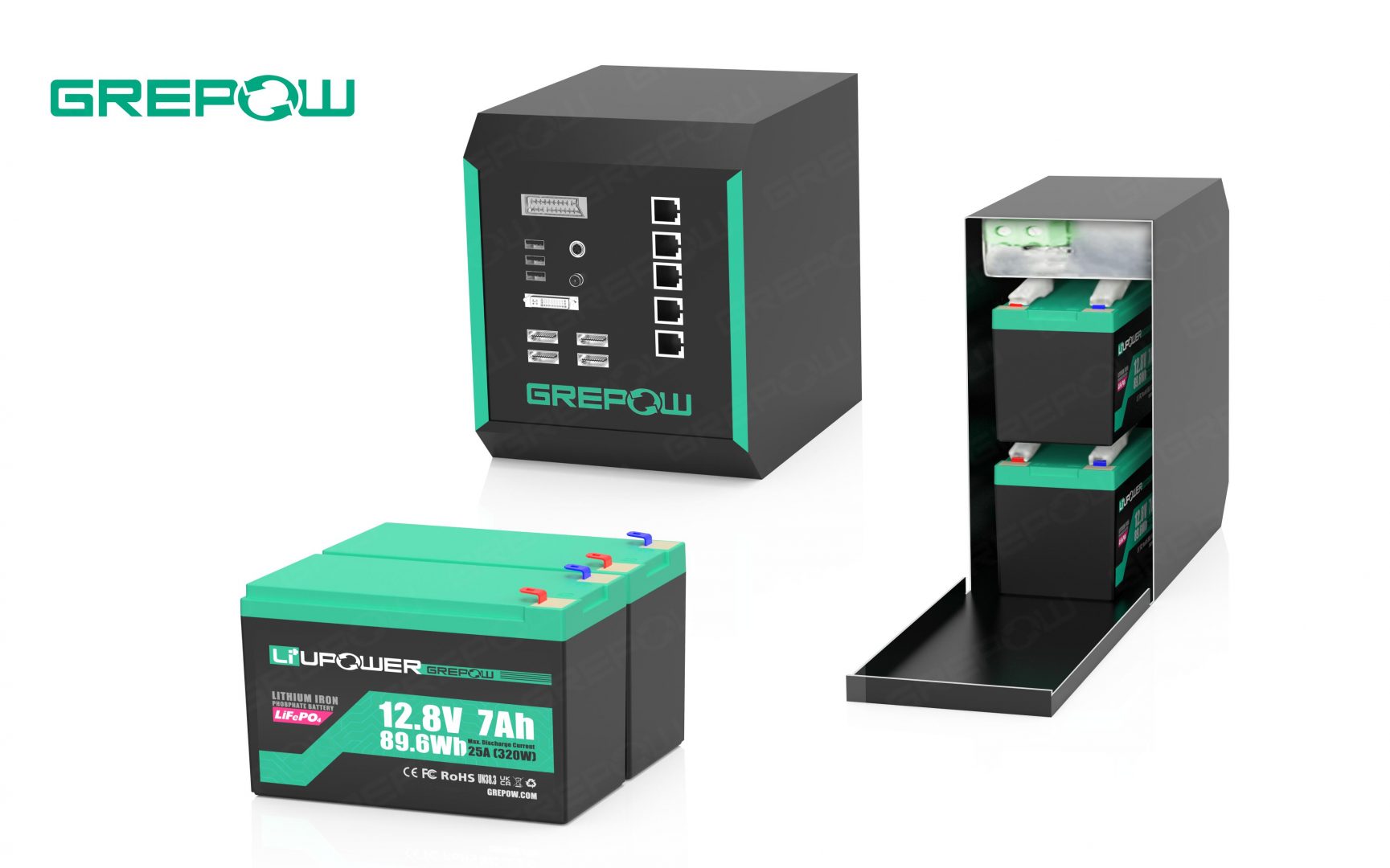Din-Rail軌道式工業(yè)DC UPS不間斷電源電池