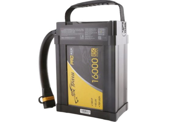 TATTU-PRO16000mAh植保無人機智能電池高壓版25C45.6V12S1P_AS150U-F