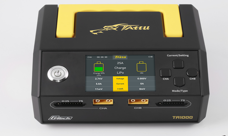 無人機電池平衡智能充電器TATTU1000W