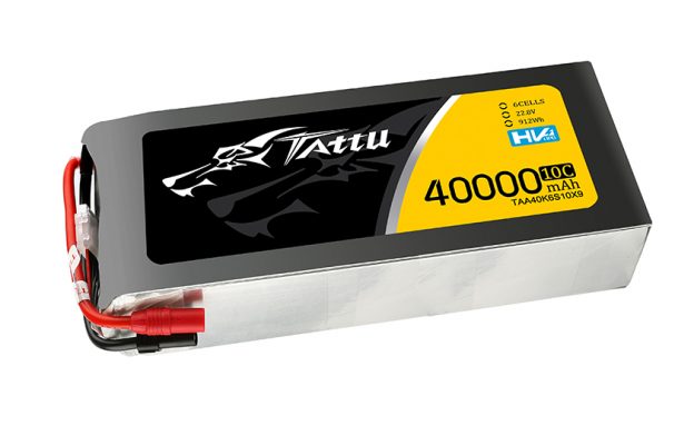 40000mAh22.8V高壓版軟包無人機電池6S1P