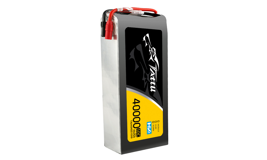 40000mAh22.8V高壓版軟包無人機電池6S1P