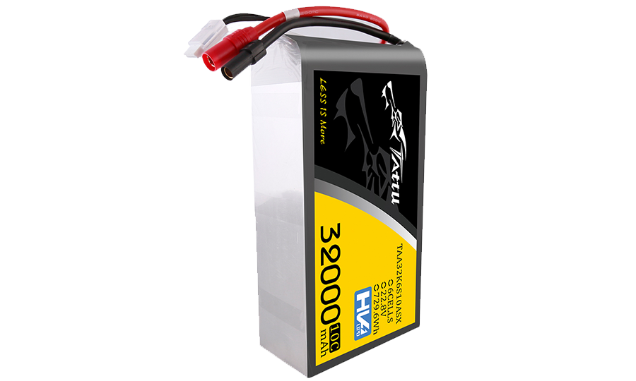 HV2.0-32000mAh22.8V無人機電池6S1P高壓版10C-XT90-S