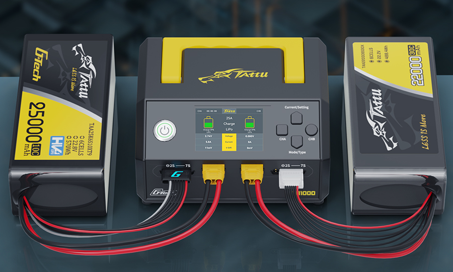 無人機電池平衡智能充電器TATTU1000W