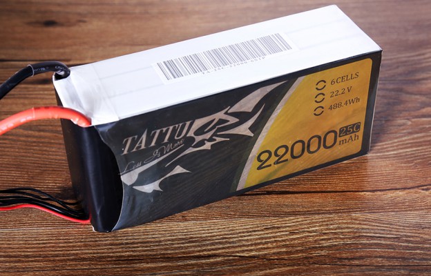 Tattu無人機電池_22000mAh25C22.2V_大疆S1000零度智控E-EPIC