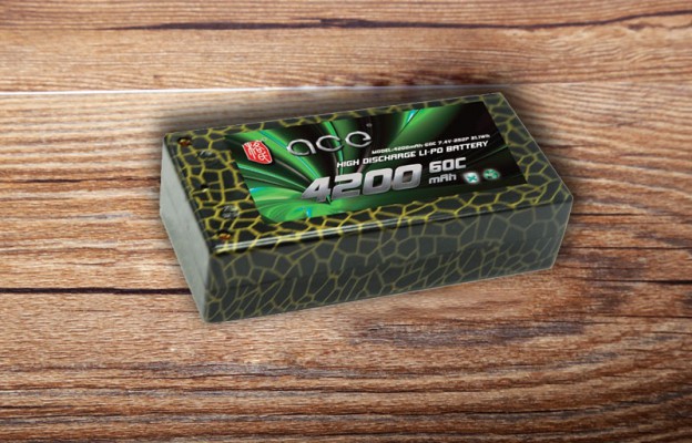 格氏ACE 4200mAh 60C 7.4V車模電池