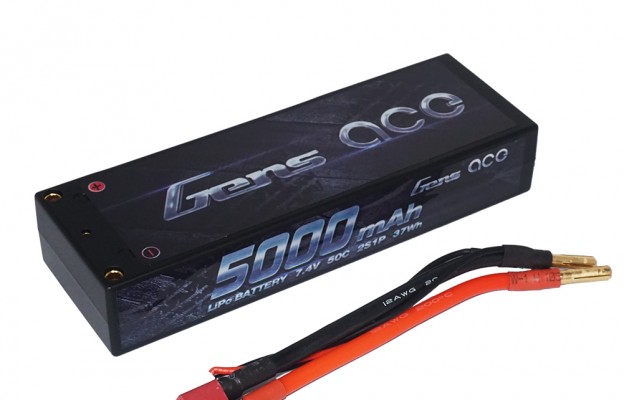 5000mAh車模電池 7.4V_GENS ACE