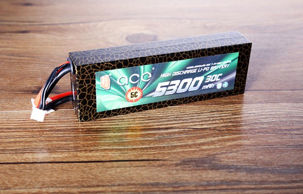 格氏ACE 5300mAh 30C 7.4V車模電池