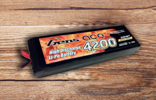 格氏ACE 4200mAh 25C 7.4V車模電池